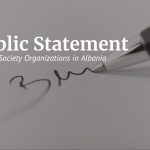 Public Statement of Civil Society Organizations in Albania