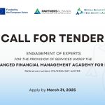 Tender Announcement – Engagement of Experts For The Provision Of Services Under The “Advanced Financial Management Academy For NPOs”