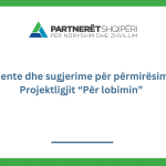 Komente dhe sugjerime për përmirësimin e projektligjit “Për lobimin”